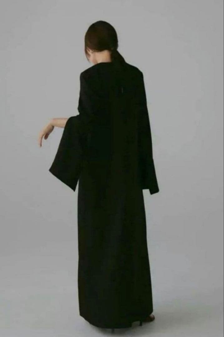 louren slit sleeve flare dress Sサイズ