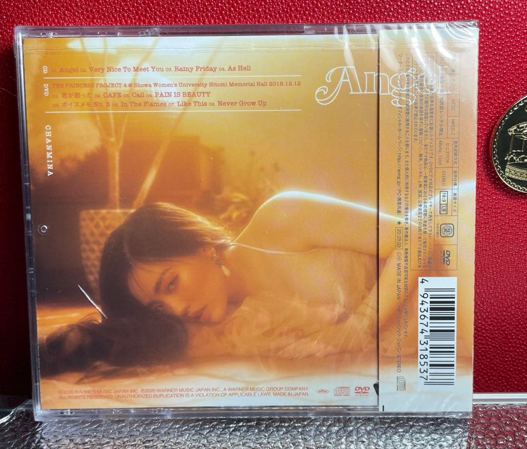 Angel 初回限定盤CD+DVDメガジャケ　ちゃんみな3点セット