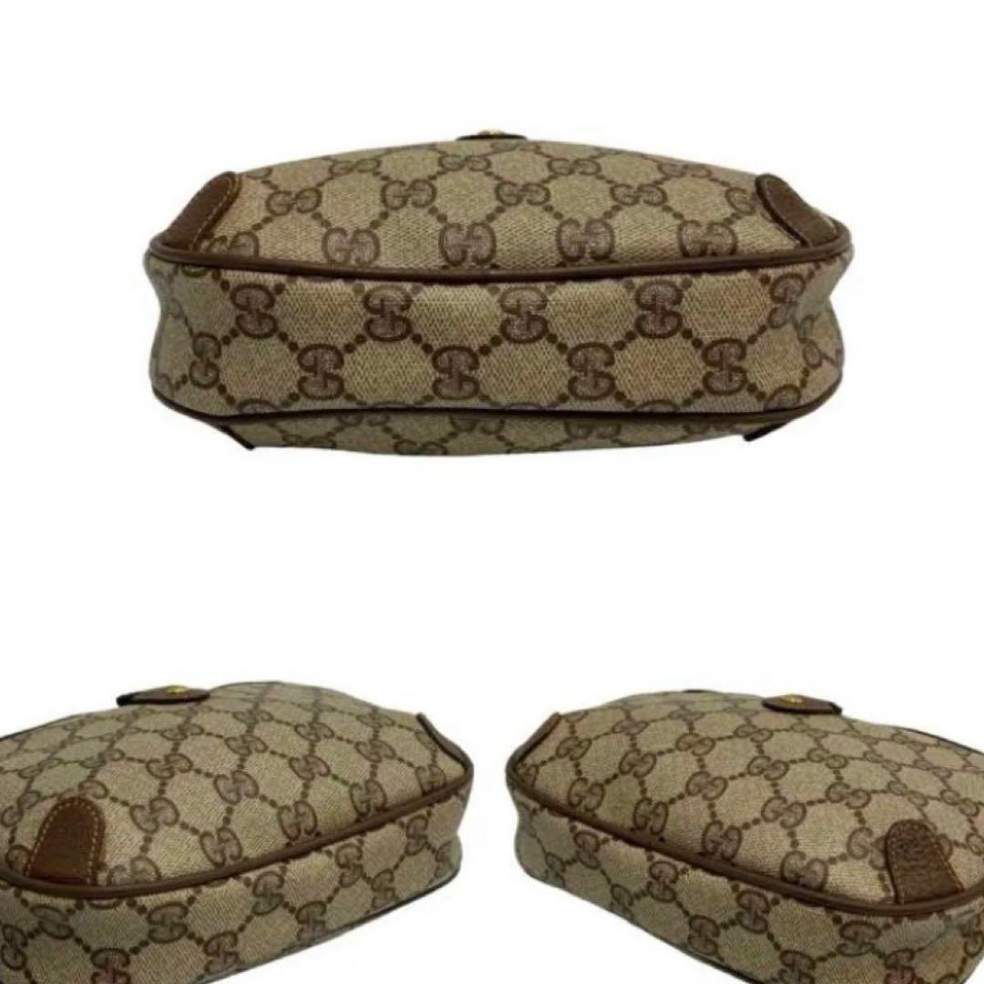 GUCCI ショルダーバッグ ベージュキャンバス