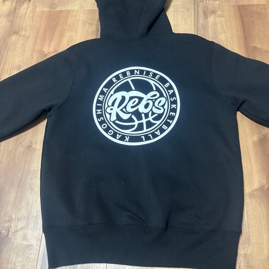 鹿児島レブナイズ　Rebs CIRCLE ZIP HOODIE