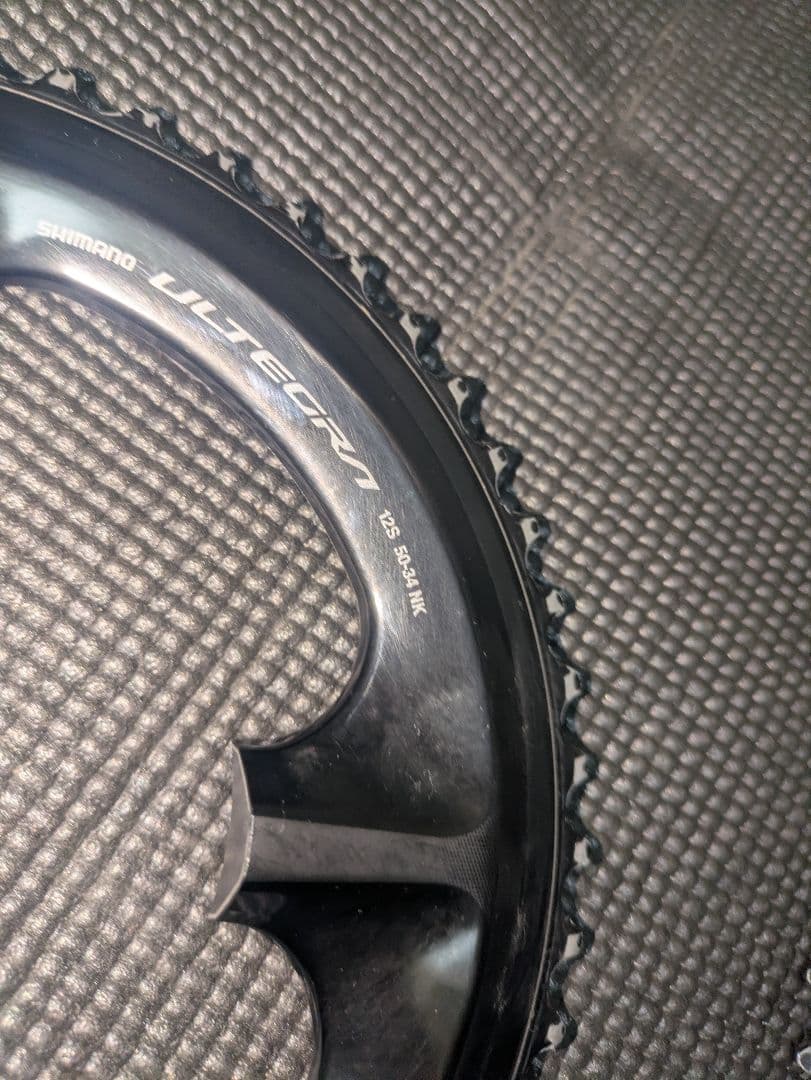 シマノ　アルテグラR8100チェーンリング50-34中古12速