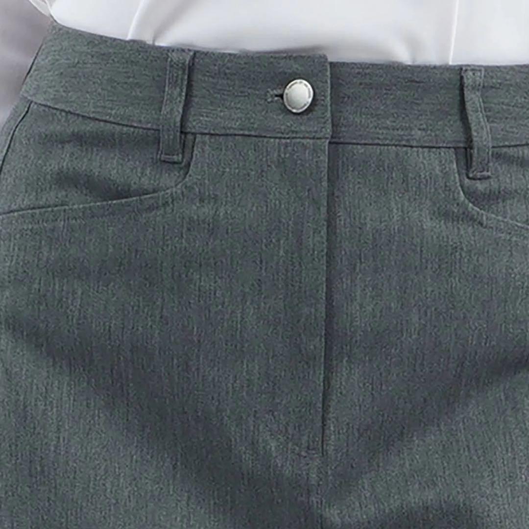 新品 今季秋冬★トミーヒルフィガー ゴルフ★ストレッチツイルスカート★グレーM