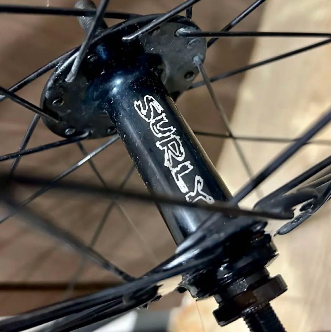 【SURLY/サーリー】ピスト用前輪ホイール＆タイヤ◆重量1.25kg