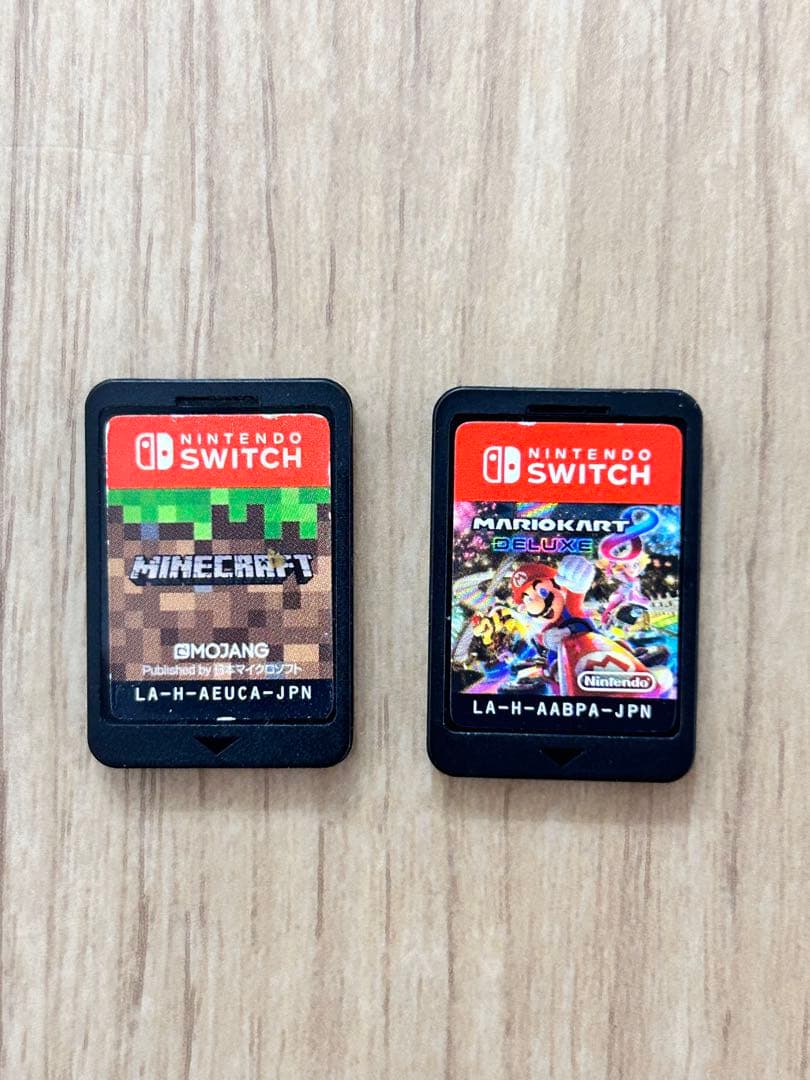 Nintendo Switch ゲームソフト マインクラフト　マリオカート2個