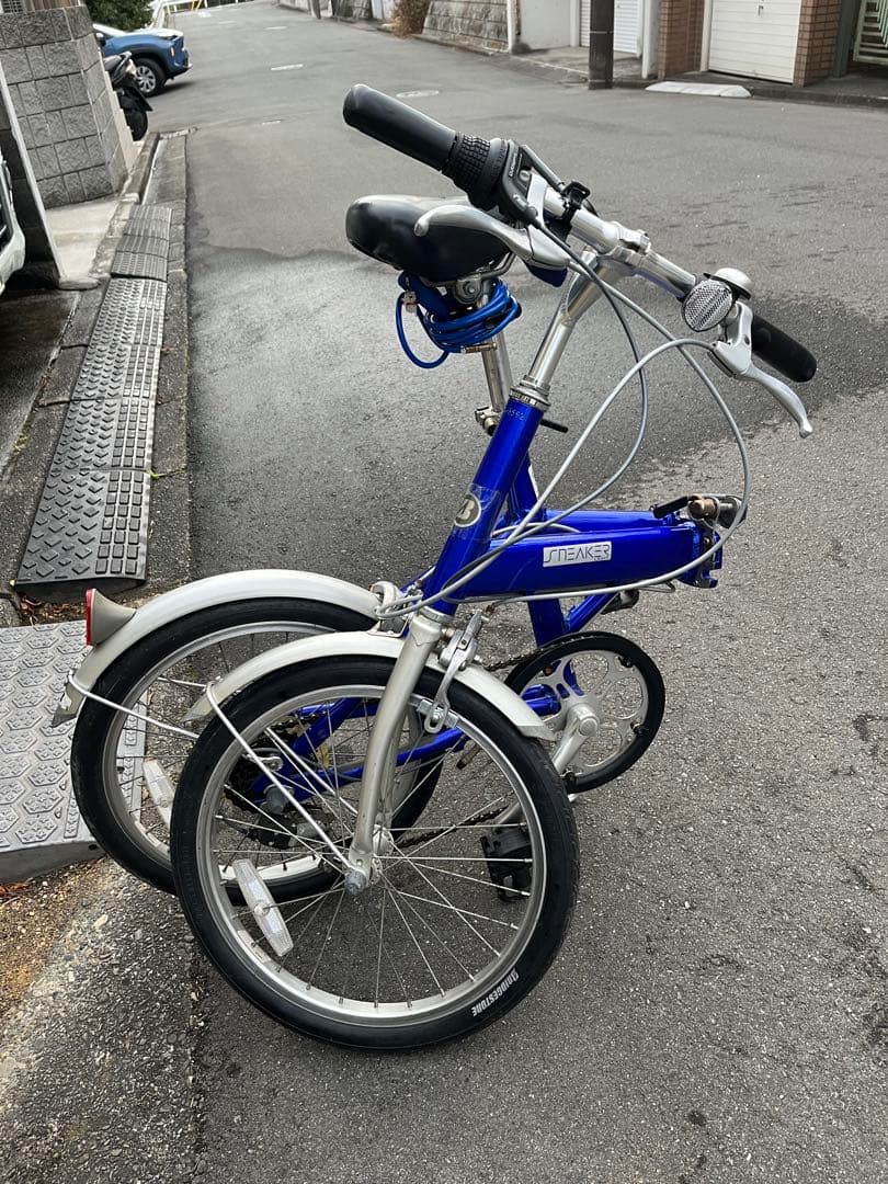 BRIDGESTONE 折り畳み自転車 sneaker light 引取り限定