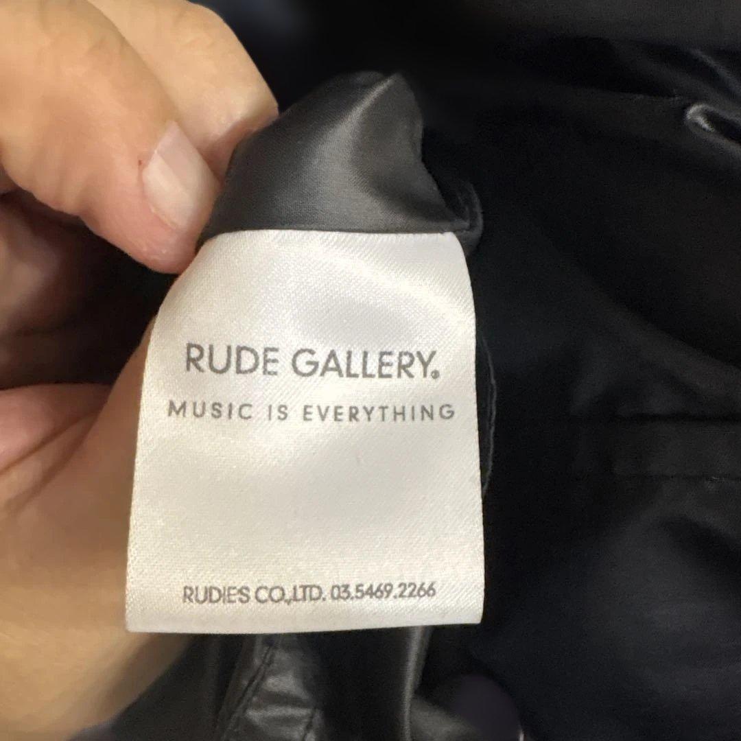 RUDE GALLERY ダウンベスト ブラック
