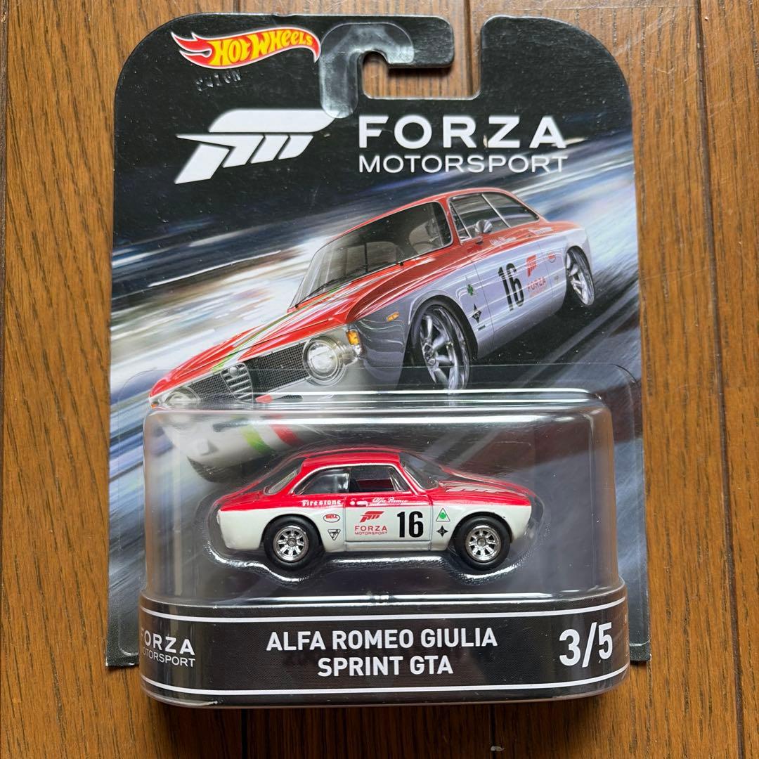 ホットウィール　アルファ他FORZA 5台