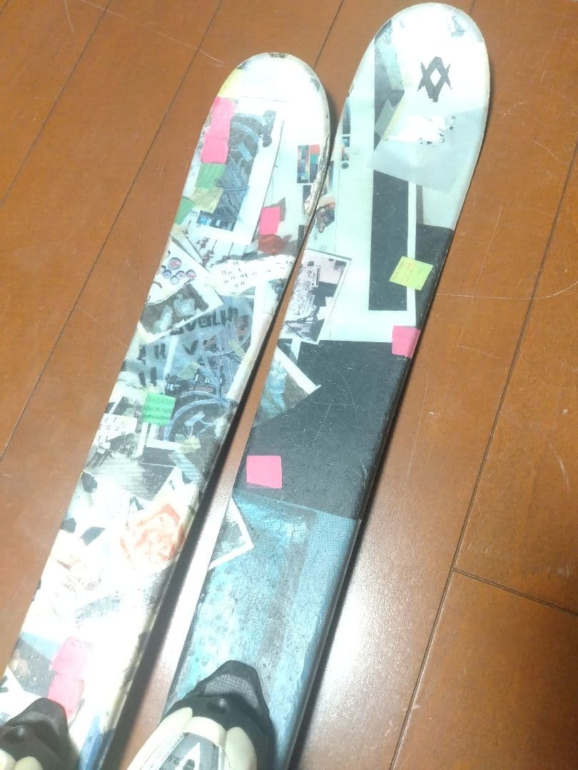 【フリースタイル☆】128cm　VOLKLスキー板♪　ツインチップ！