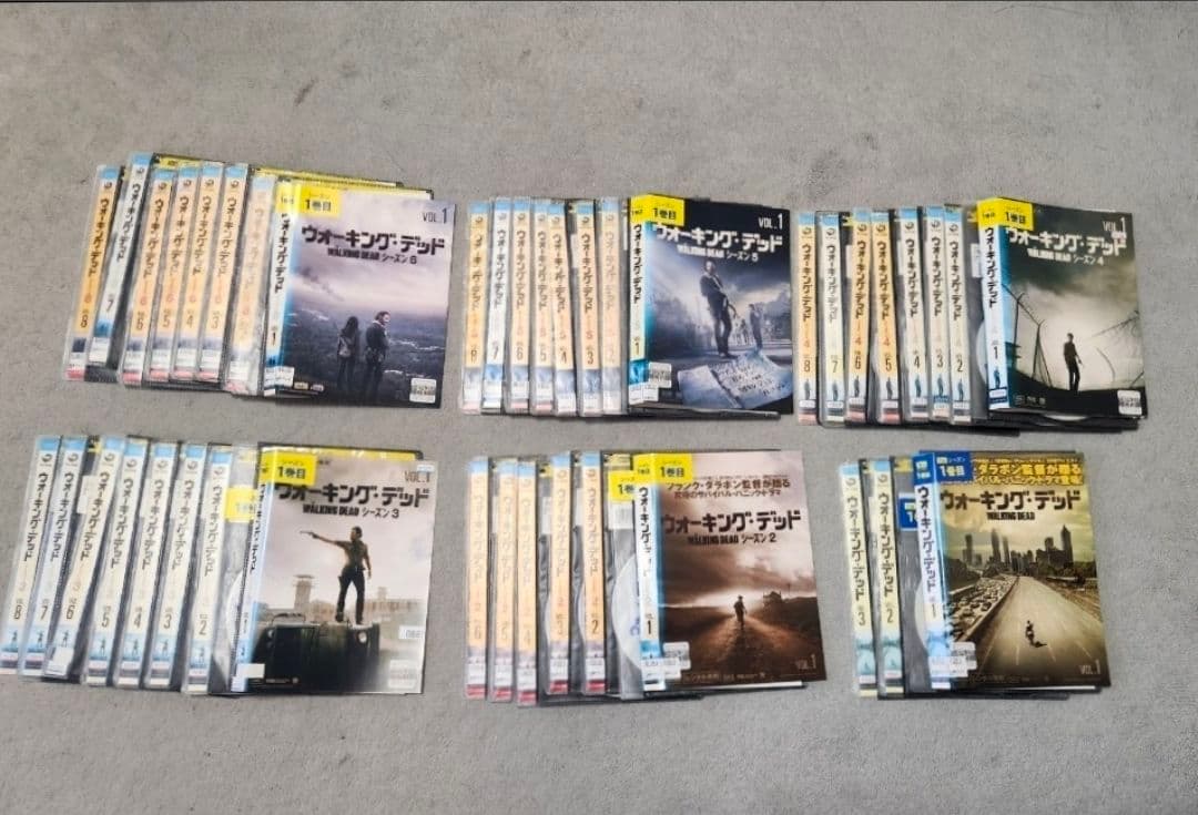 ウォーキング・デッド シーズン1-6 全巻セット レンタル落ち DVD