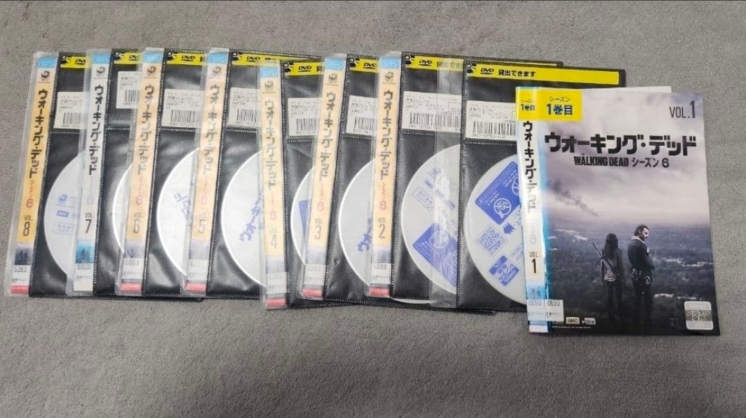 ウォーキング・デッド シーズン1-6 全巻セット レンタル落ち DVD