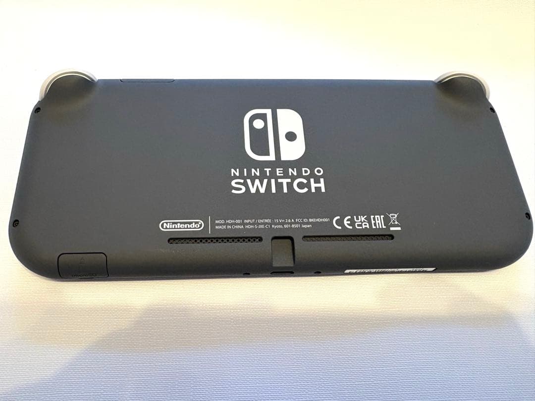 〈美品〉Nintendo Switch Lite グレー本体のみ(動作確認済)