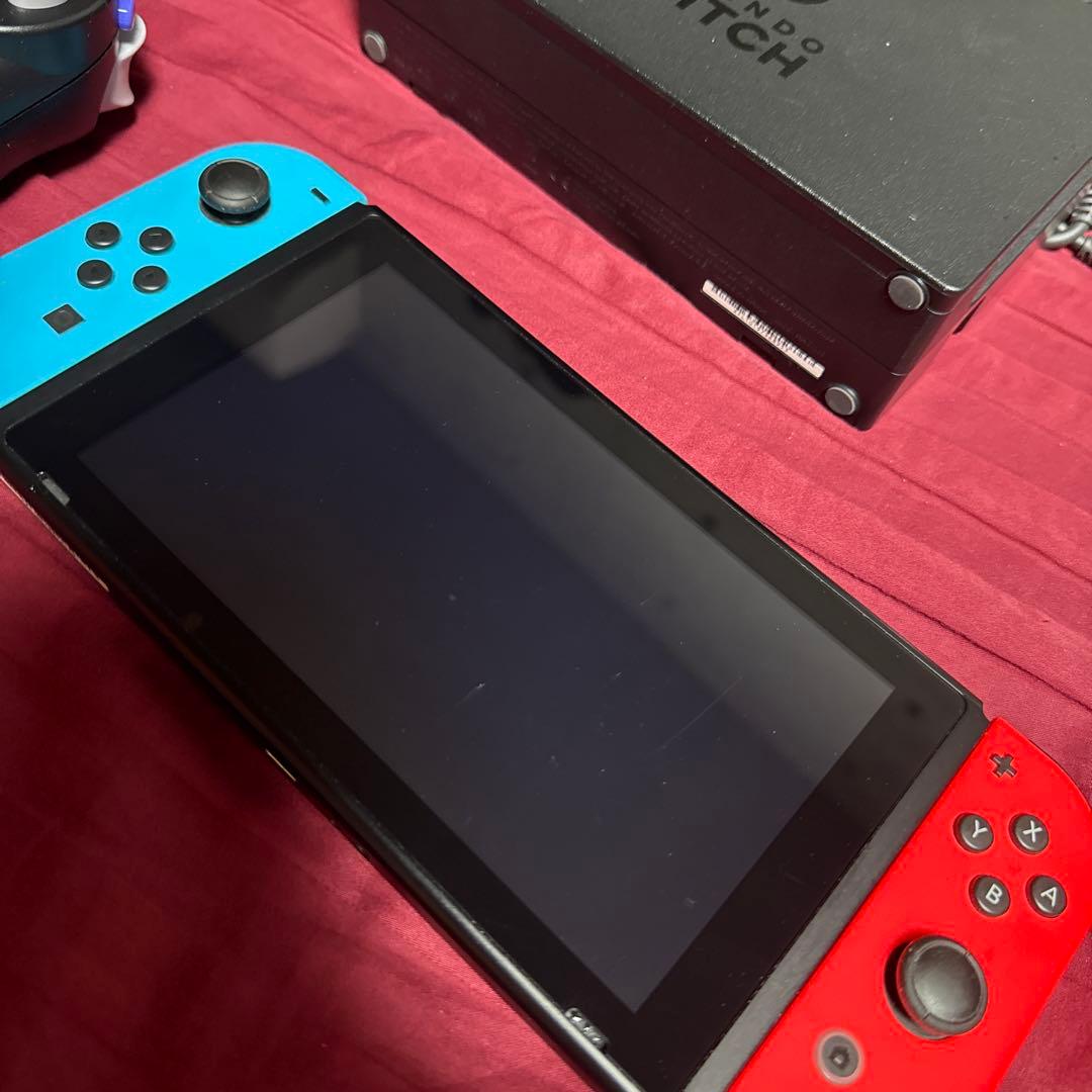 ニンテンドースイッチ 本体 Nintendo Switch 純正コントローラー付