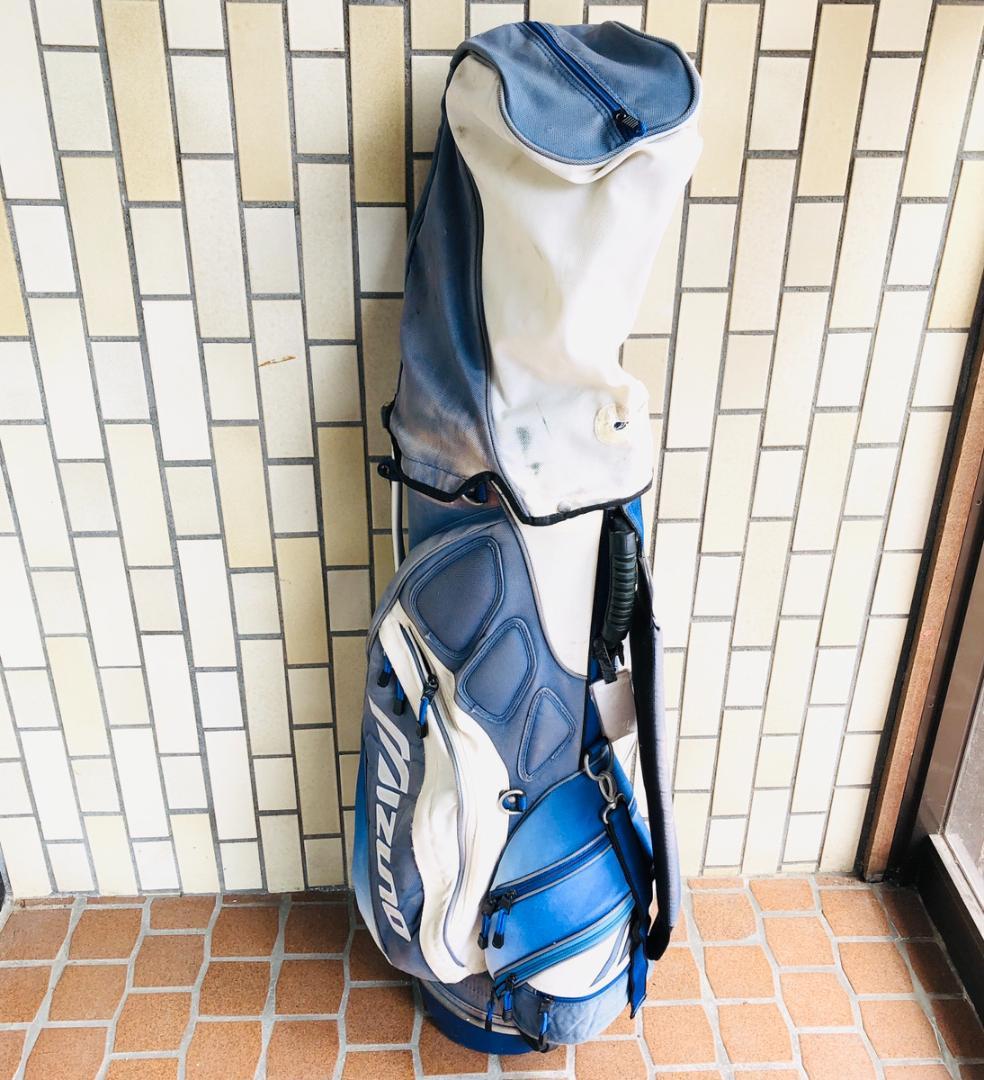 MIZUNO　ミズノ キャディバッグ ゴルフクラブ13本セット　「5976」