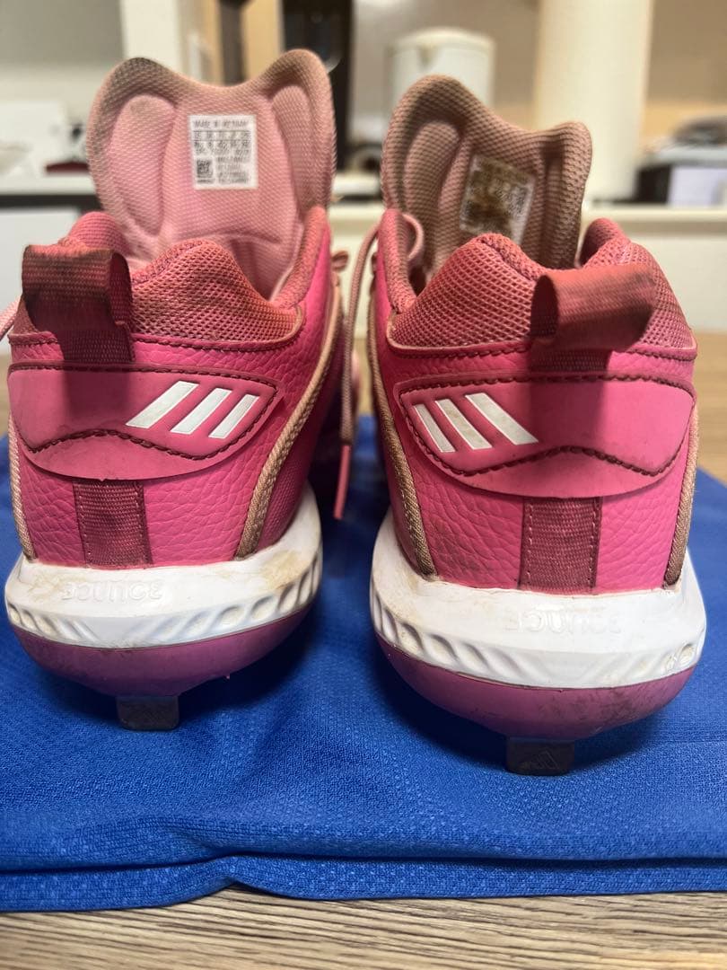 adidas 野球　スパイク　金具スパイク　26.5センチ