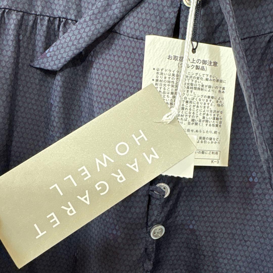 新品　定価35.700 MARGARET HOWELL シルク　ブラウス