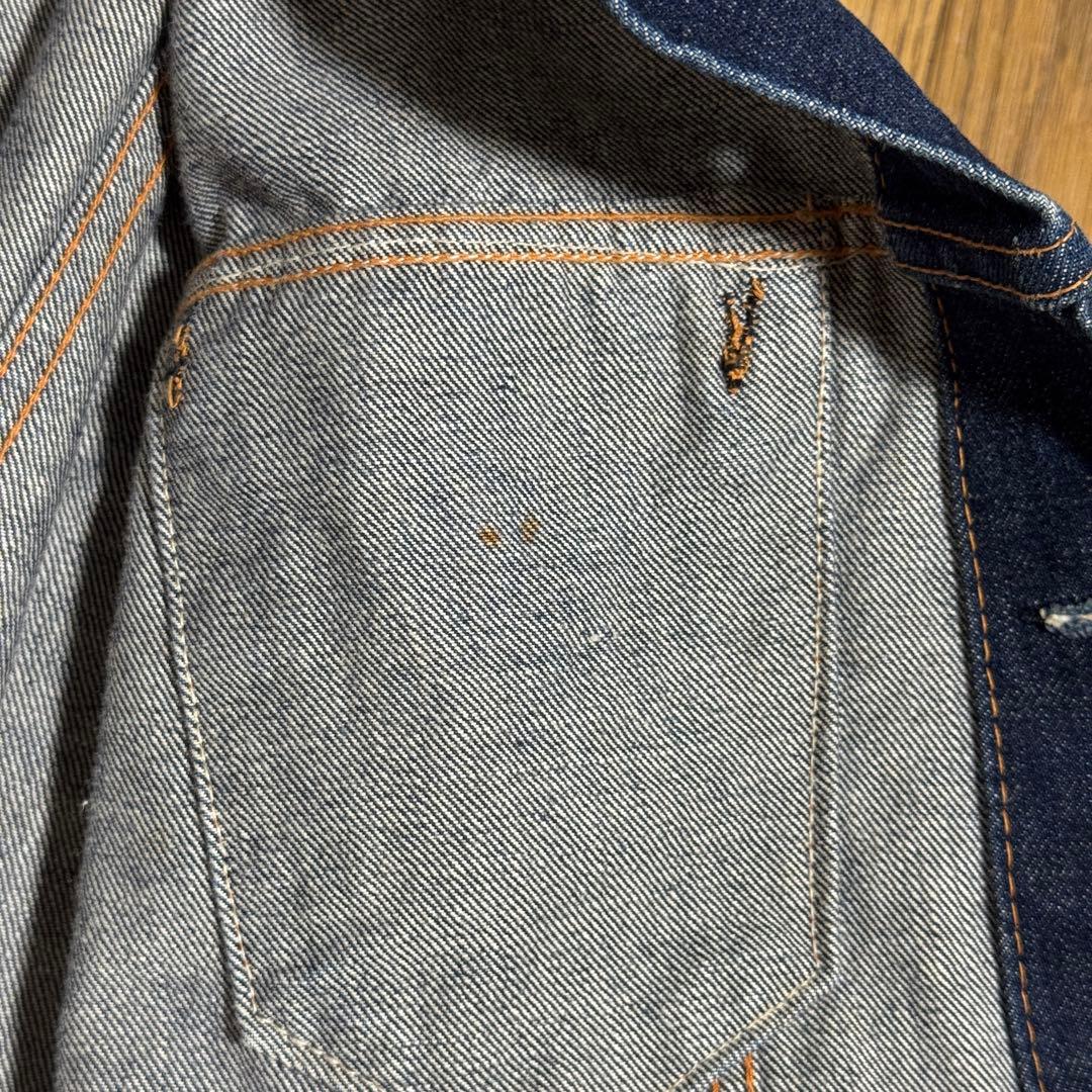 60s Levi's 70505 EARLY BIG E 3rdサイズ42