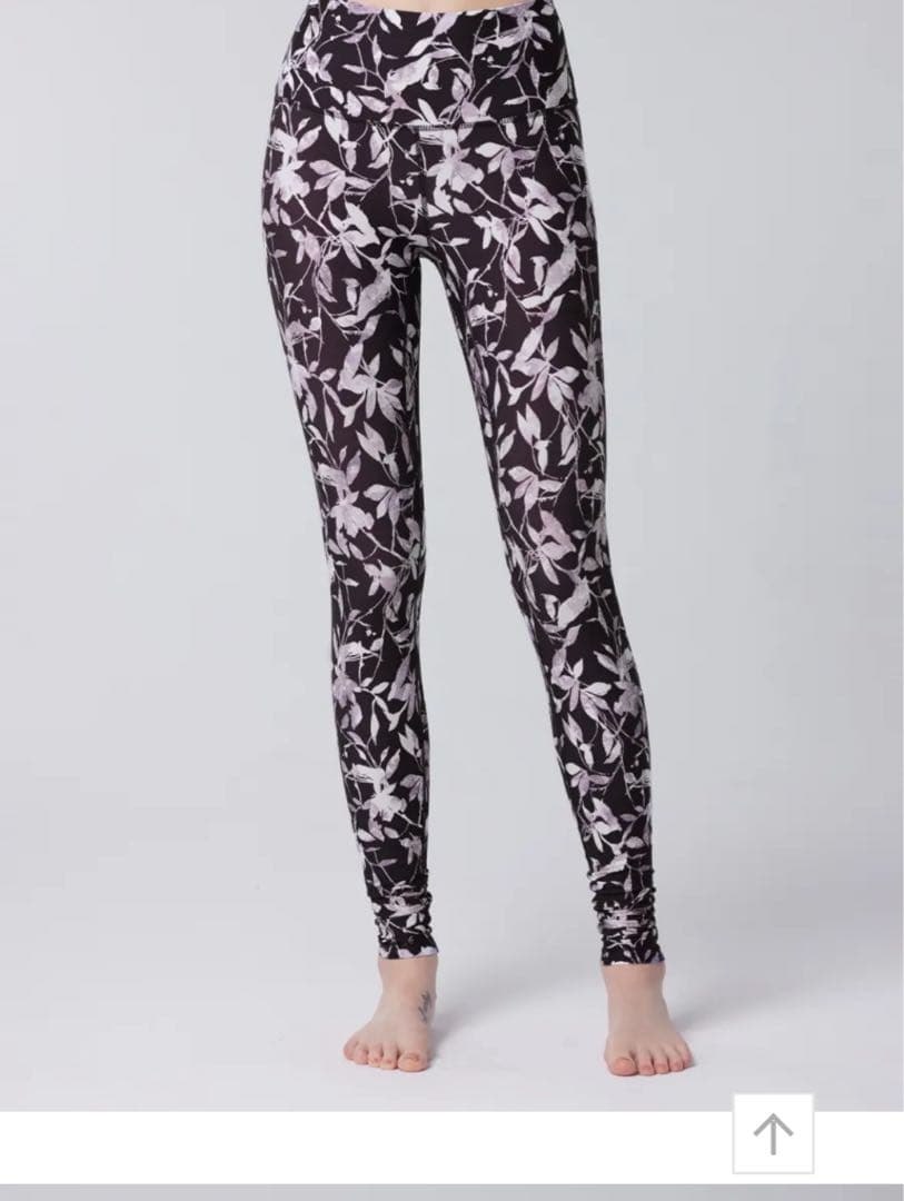 easyoga Leggings トレンカ 花柄 ルルレモン レギンス