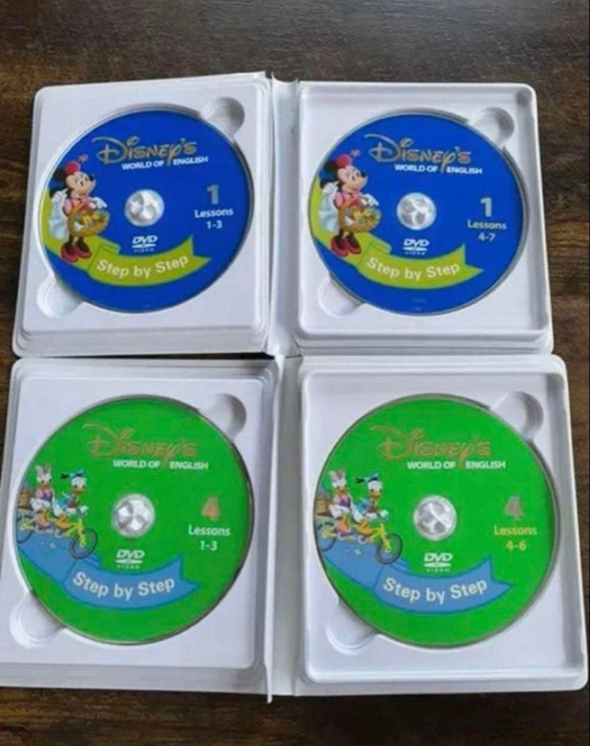 ディズニー英会話　DWE ステップバイステップ DVD