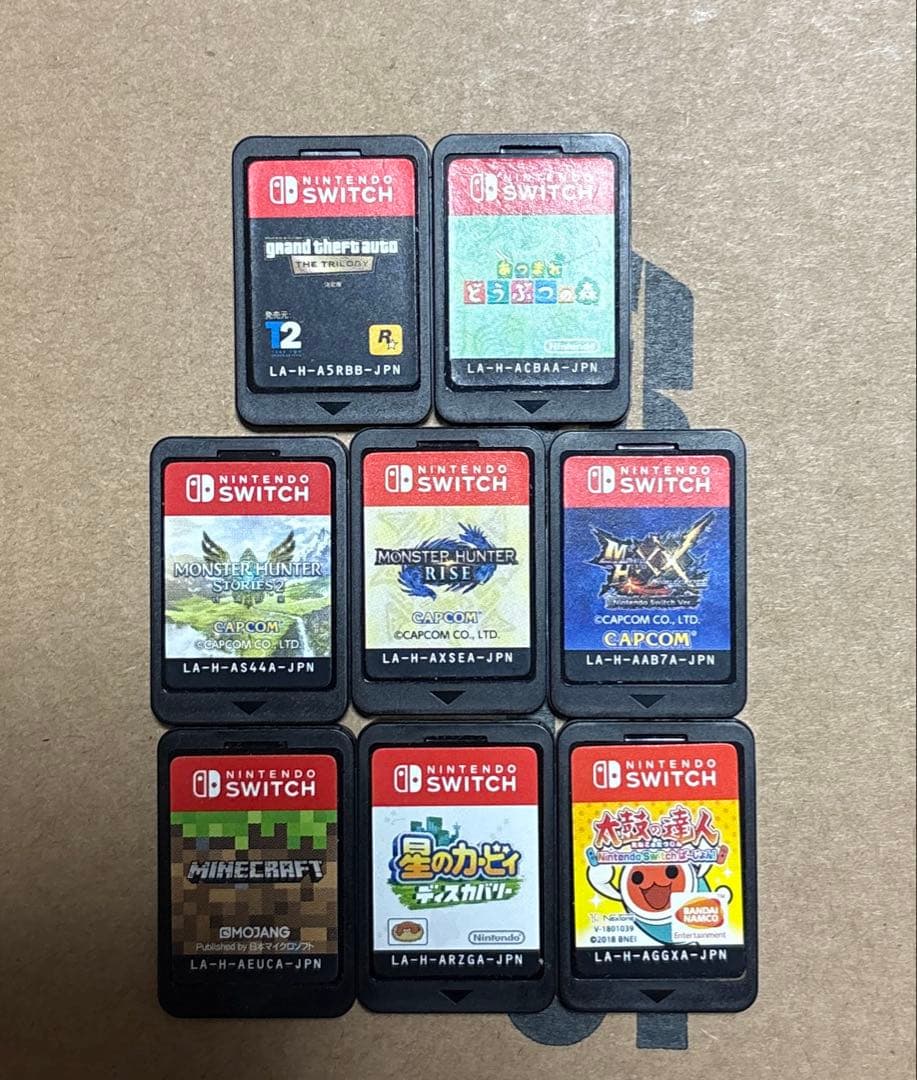任天堂Switch ソフト8本セット