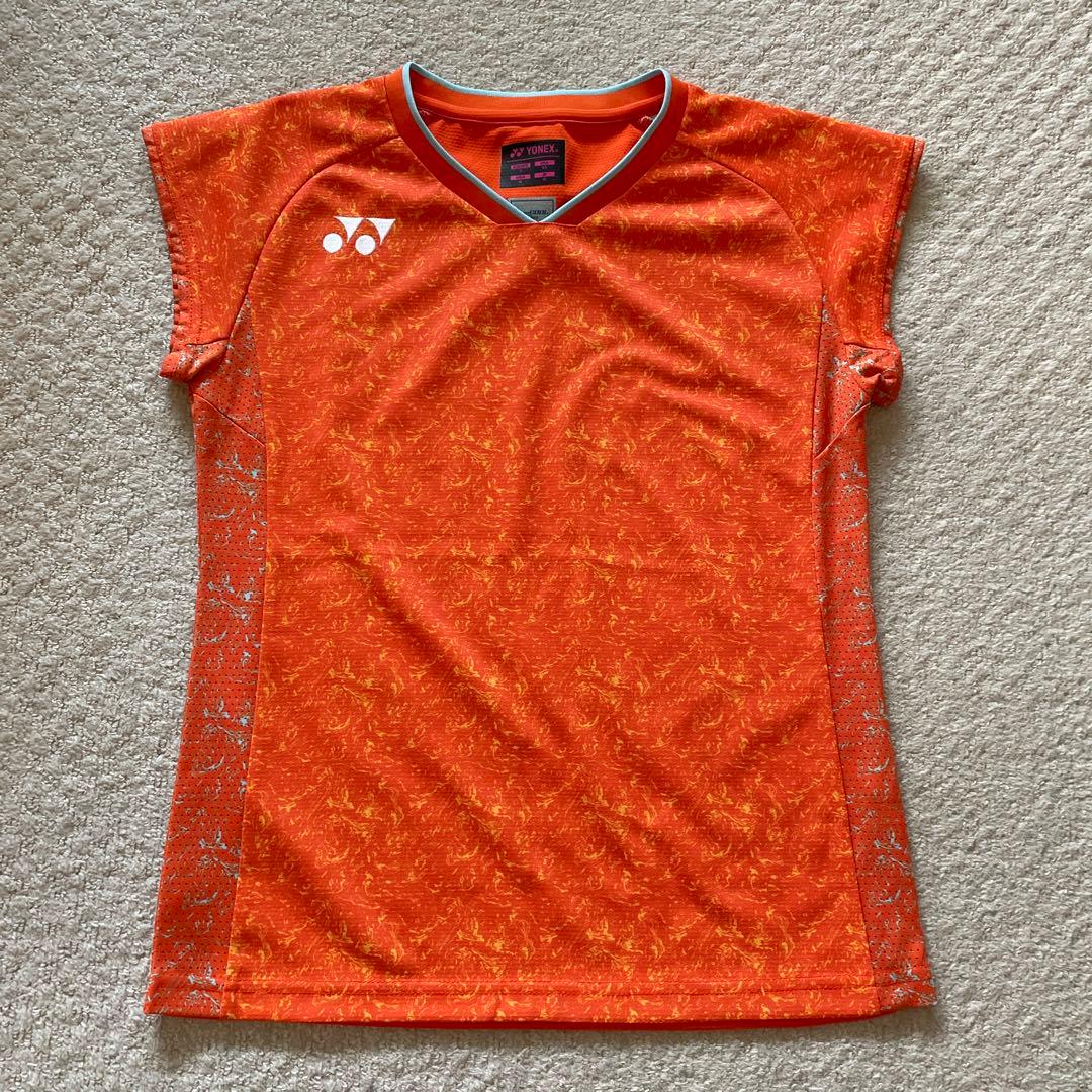 YONEX テニスウェアセット オレンジ・水色