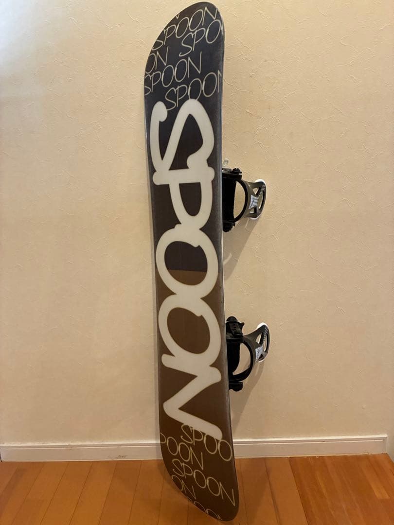 SPOONスノーボードジュニア130cm ビンディングセット