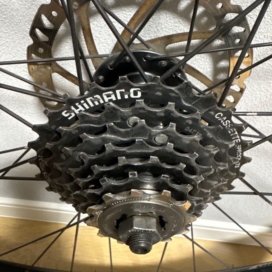 GIANT ATX 27.5インチ 完組ホイール SHIMANO 7速