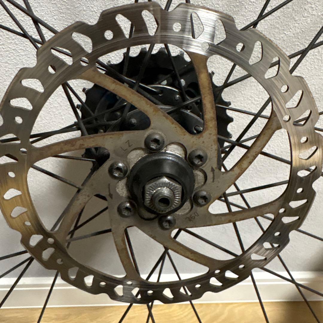 GIANT ATX 27.5インチ 完組ホイール SHIMANO 7速