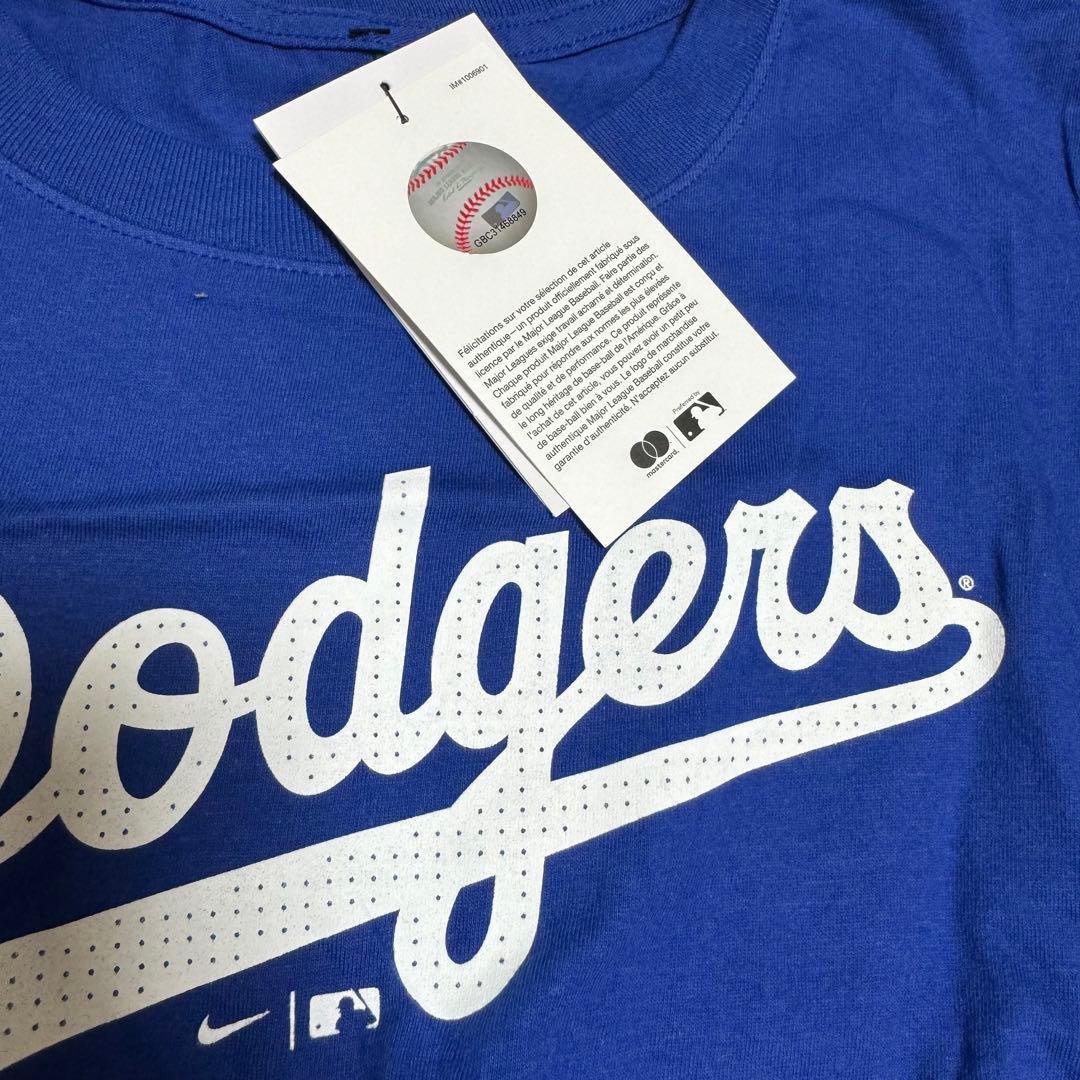 ドジャースTシャツ　公式　大谷選手背番号付き　レディスSサイズ