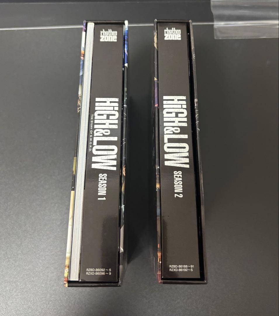 HiGH&LOW SEASON 1&2 完全版 Blu-rayBOX〈各4枚組〉