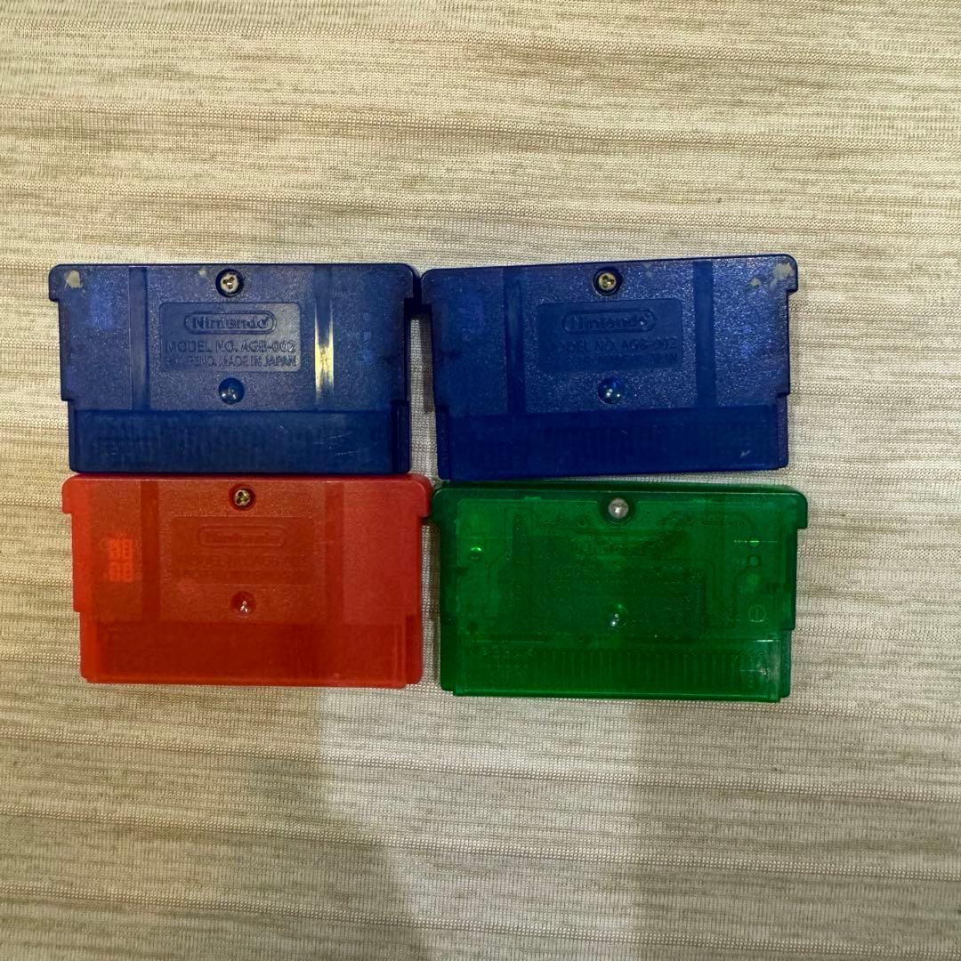ゲームボーイアドバンス　ポケモン4セット