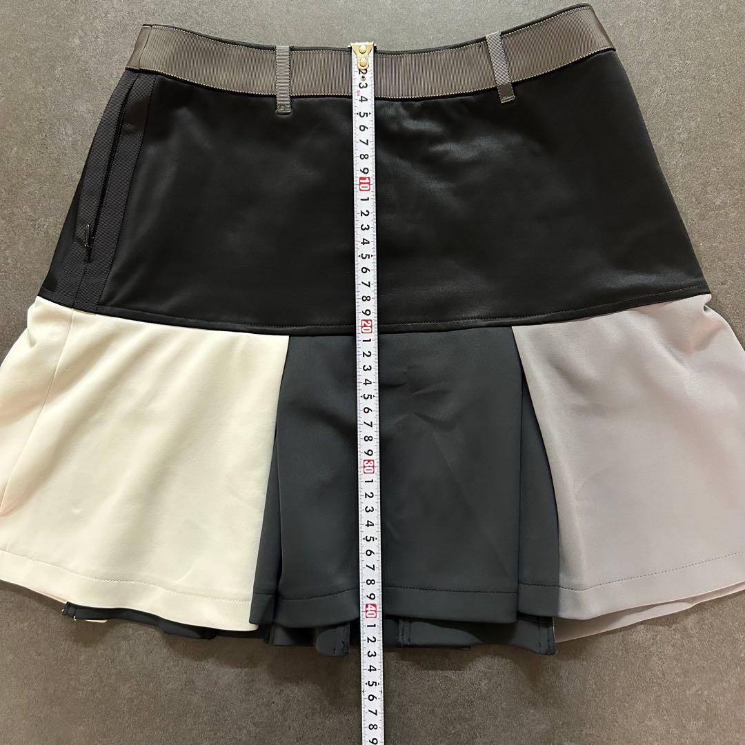 LANVIN SPORT ランバンスポール カラーブロックスカート サイズ38