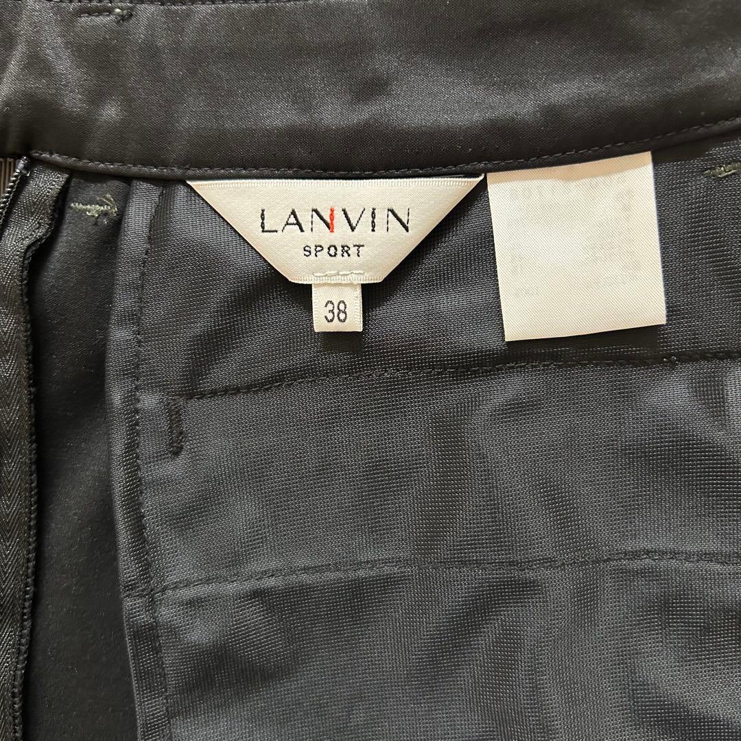 LANVIN SPORT ランバンスポール カラーブロックスカート サイズ38