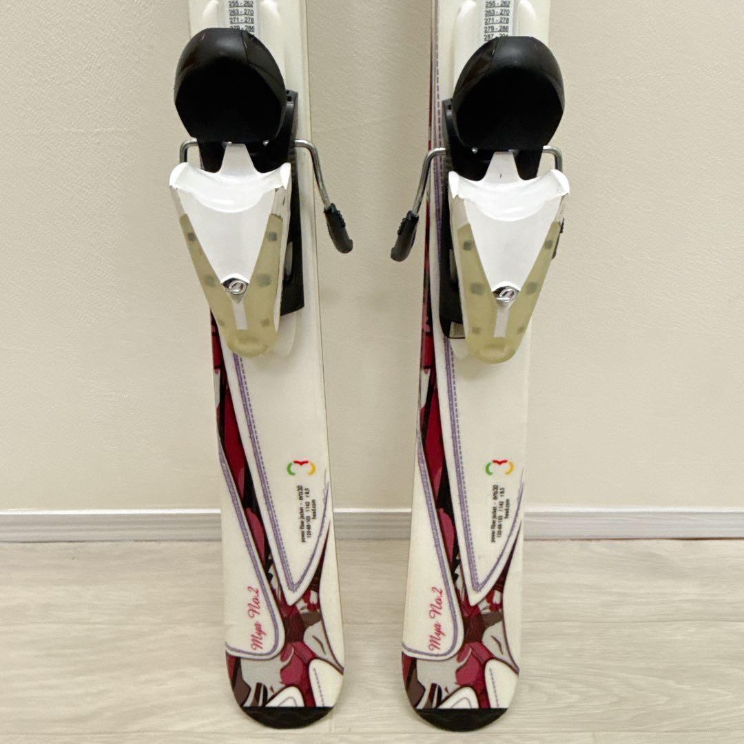 【人気】HEAD Mya2 スキー板 142cm 女性 レディース