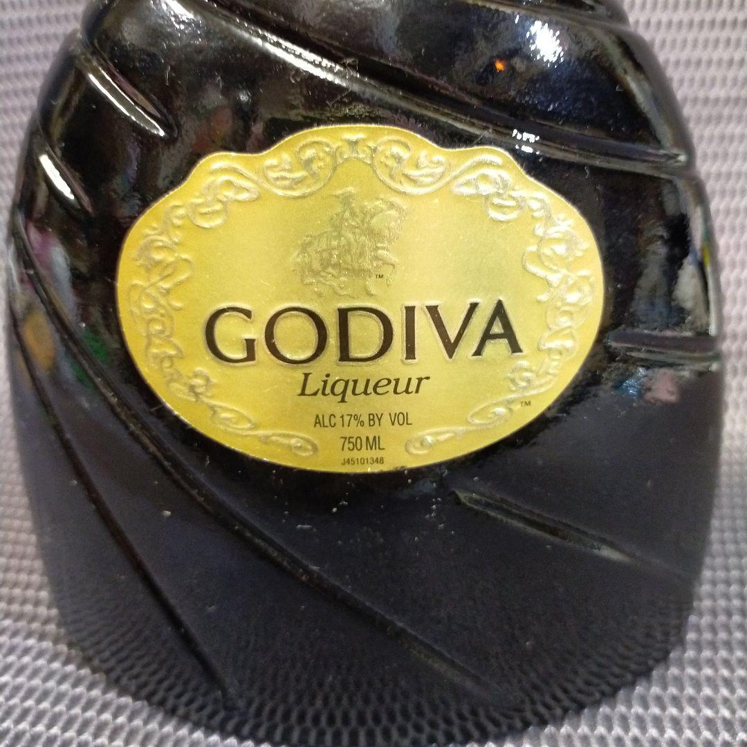 GODIVAのチョコレートリキュール、750ml、アルコール度数17％