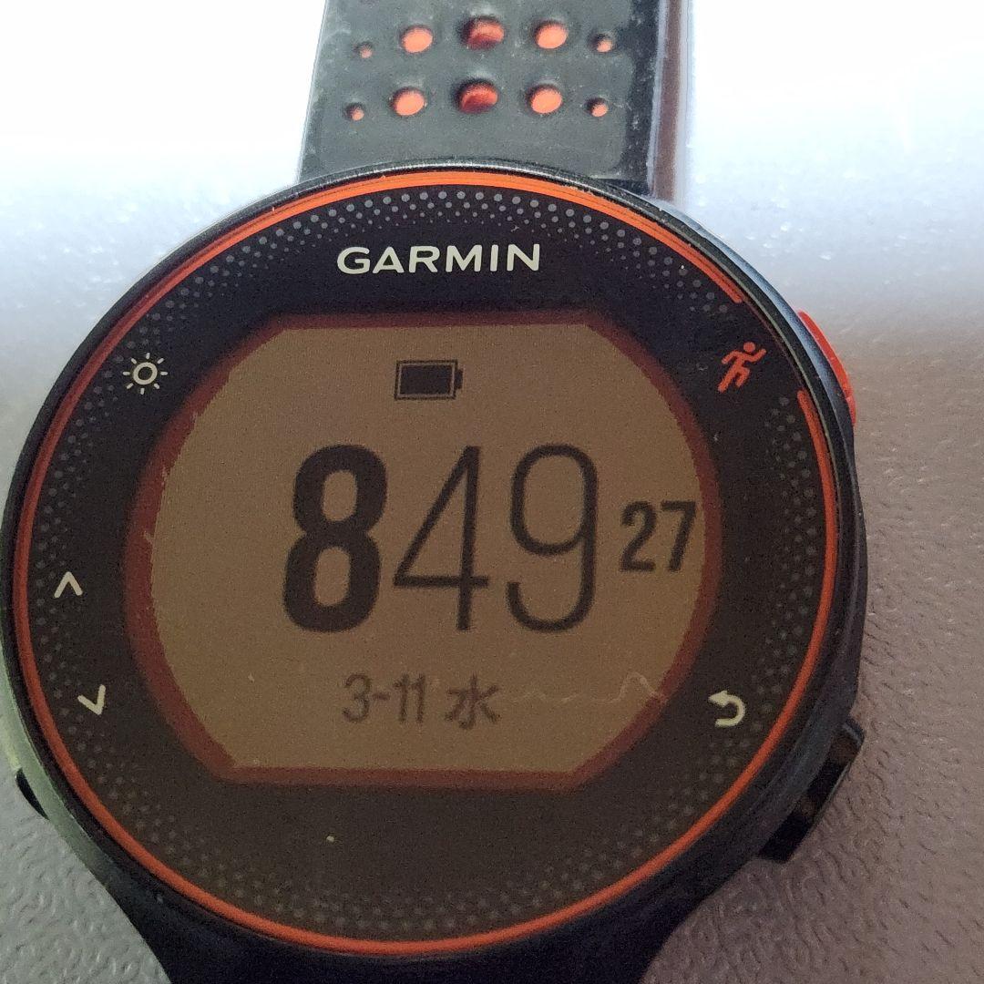 GARMIN 235J ガーミン ForeAthlete 　ケーブル付き