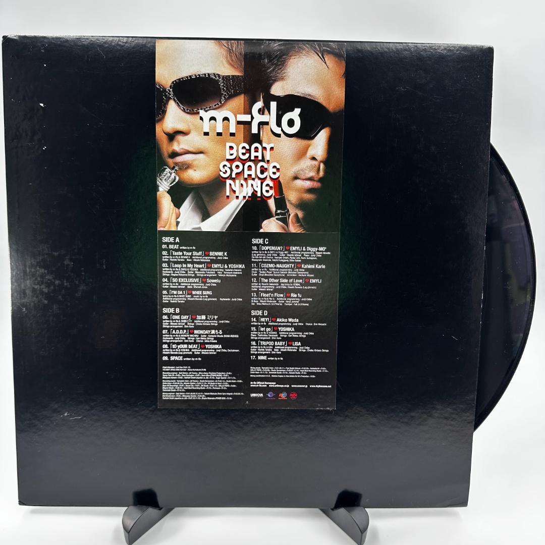 レア 美盤 m-flo BEAT SPACE NINE レコード アナログ