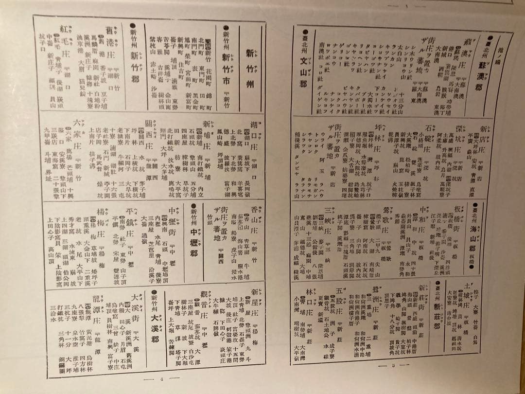 【超希少・戦前】台湾地図　古地図　48万分の1 復刻　日本統治時代　大日本帝国