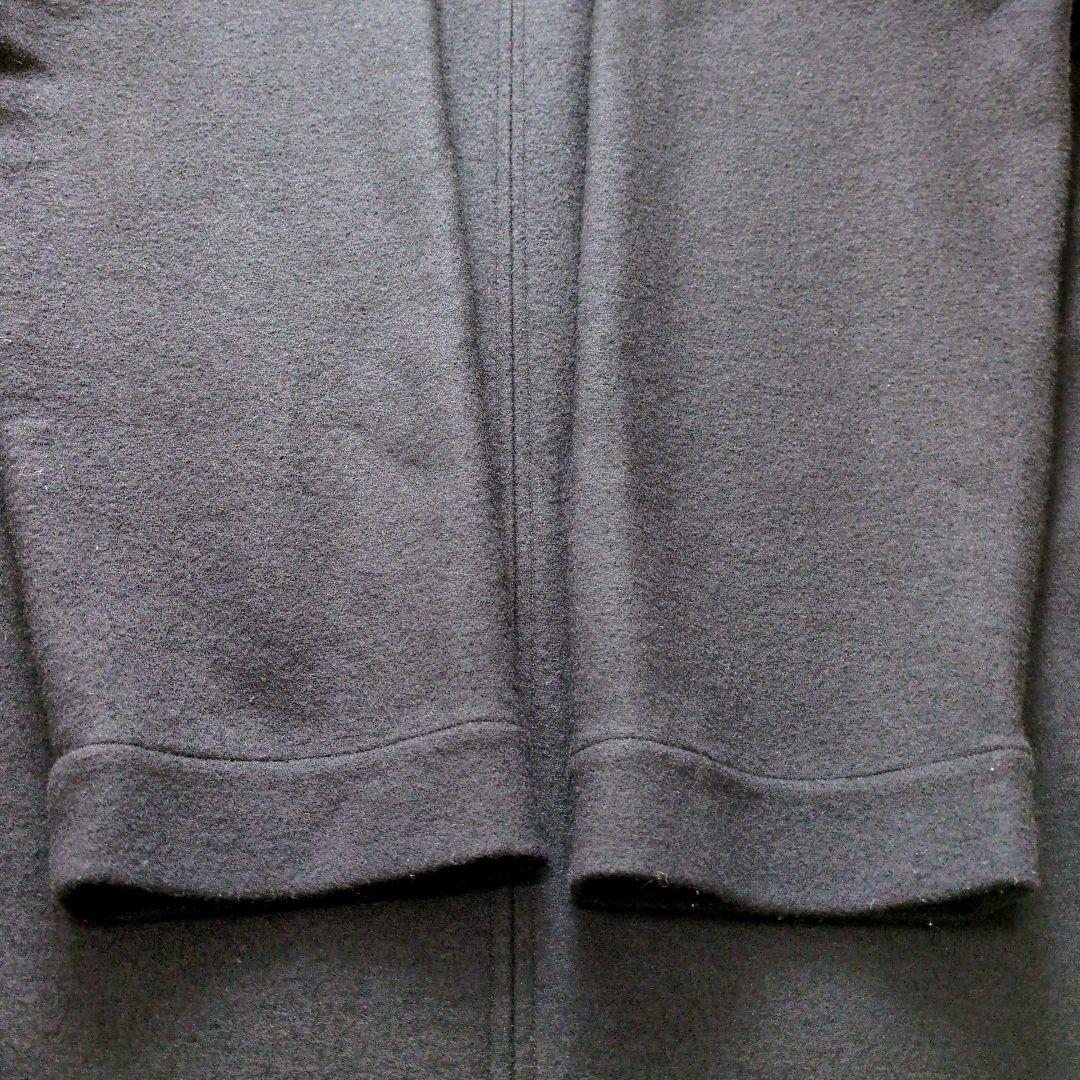 Curensology 24AW メルトンスムースワンピース　ネイビー