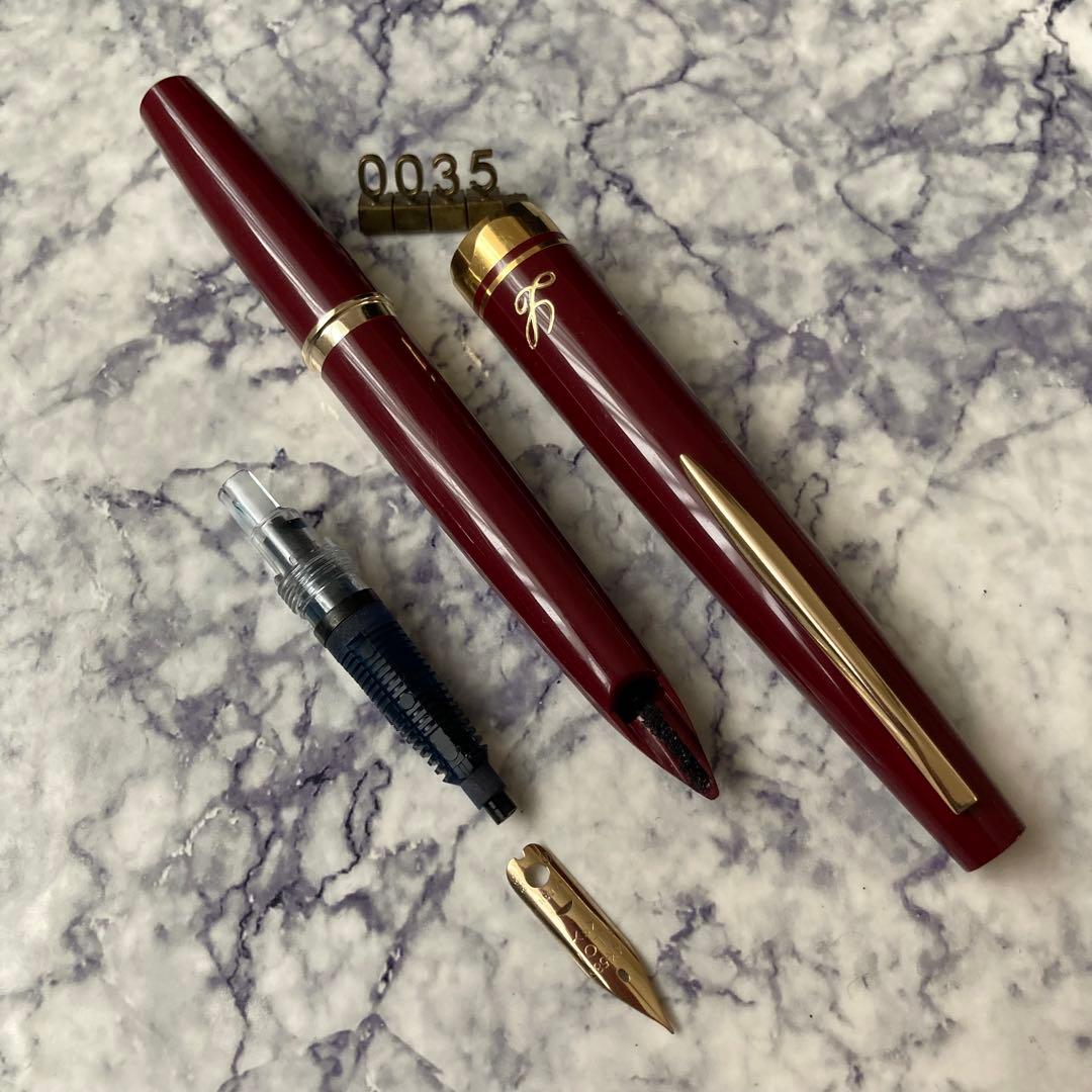 #0035 オーバーホール済み パイロット PILOT レディ 14k