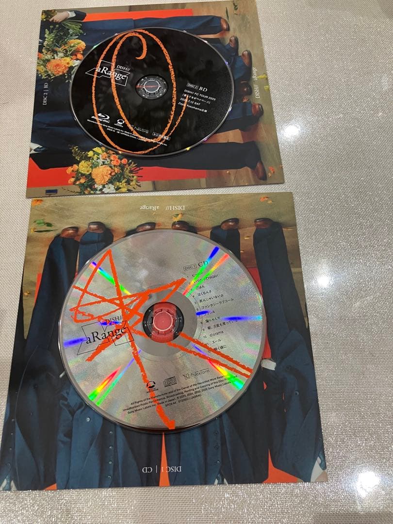 DISH// CD & BD 新品未開封送料込み。ステッカーとTシャツと紙皿付