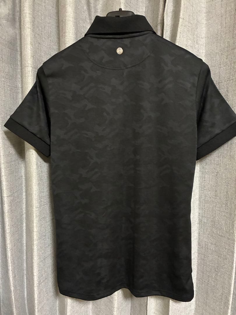 【美品】BRIEFING ブラック ポロシャツ M
