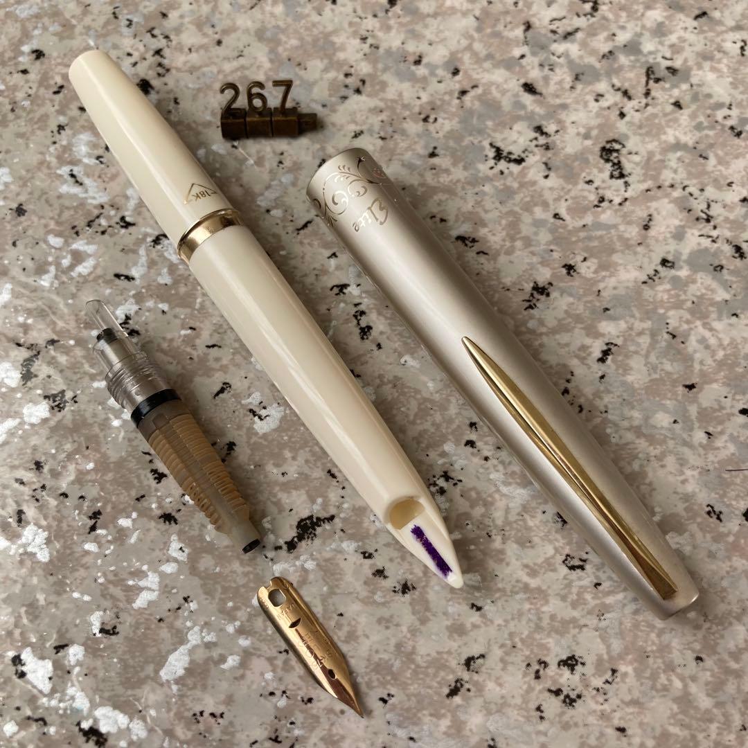 #267 オーバーホール済み パイロット PILOT エリート 18k