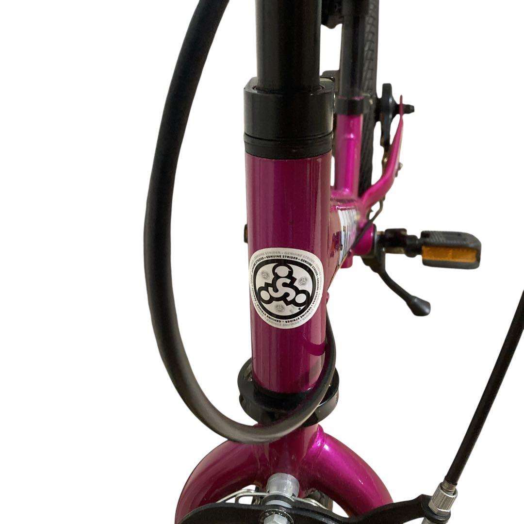 専用　　STRIDERSPORT14Xフューシャピンクペダル付き 使用感少 美品