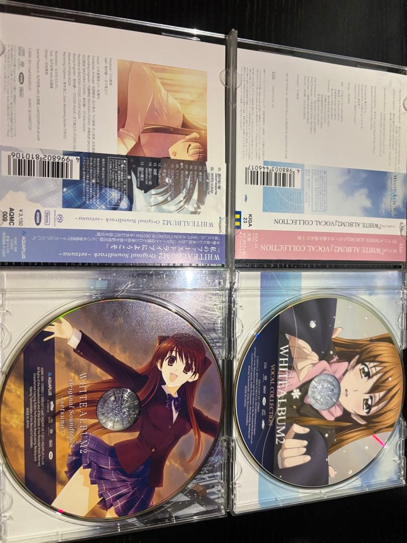 WHITE ALBUM2 サウンドトラック CD 4本