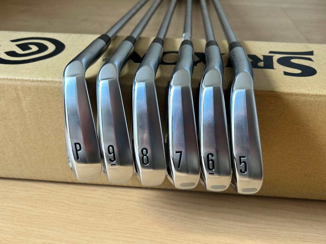 ほぼ未使用 SRIXON zxi7 アイアン 6本 レフティ DG S200