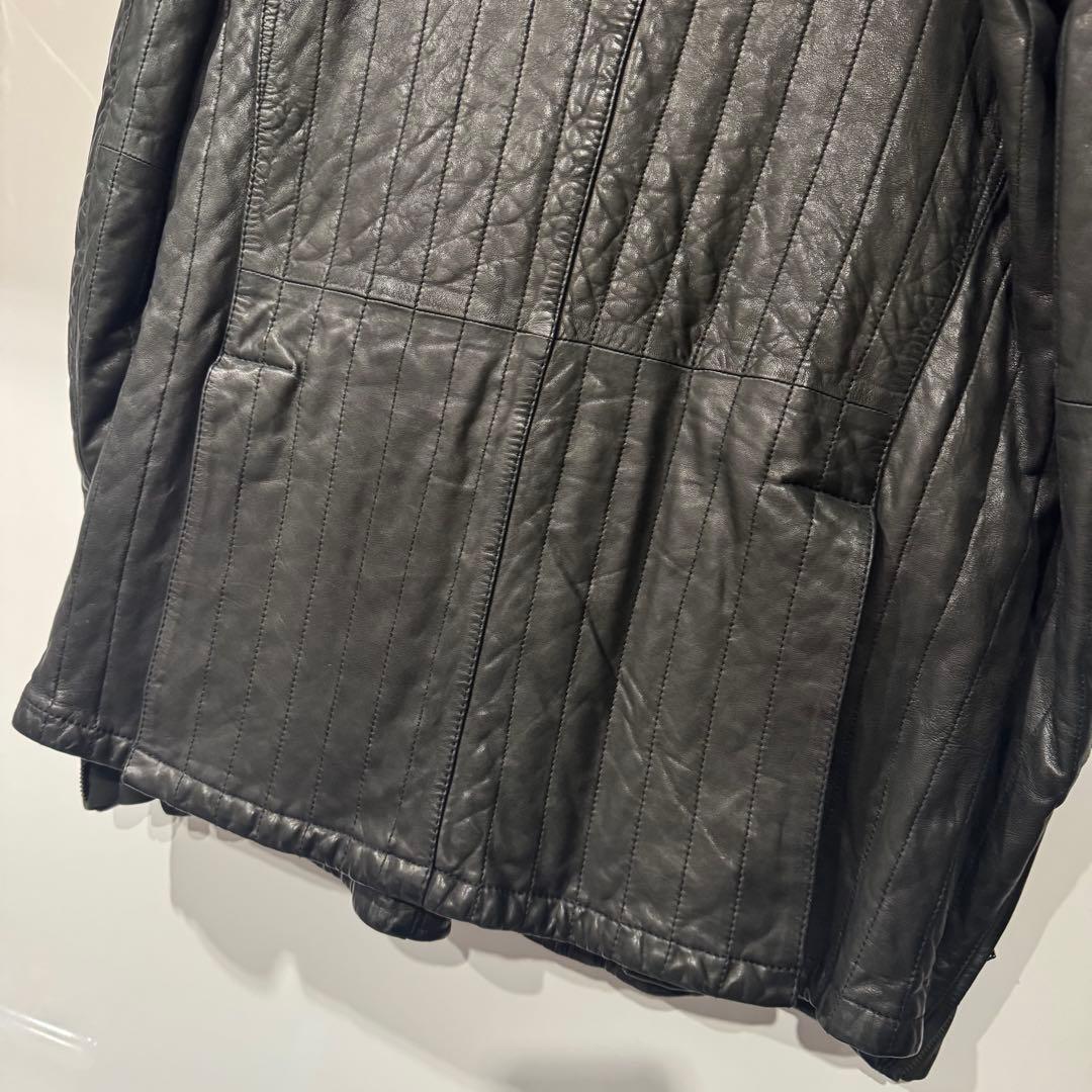 EMPORIO ARMANI レザージャケット　USED