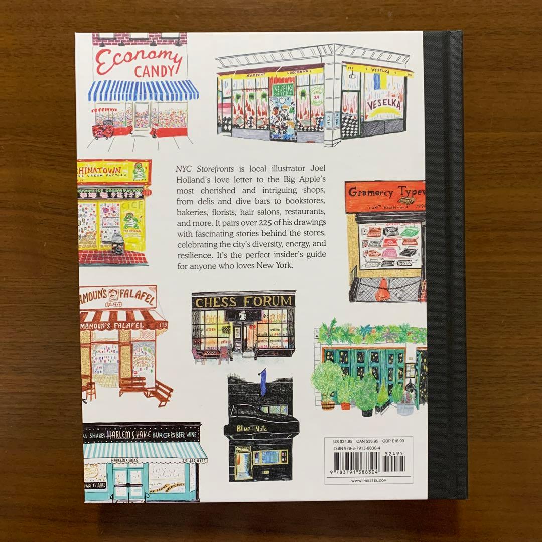洋書 NYC STOREFRONTS. JOEL HOLLAND