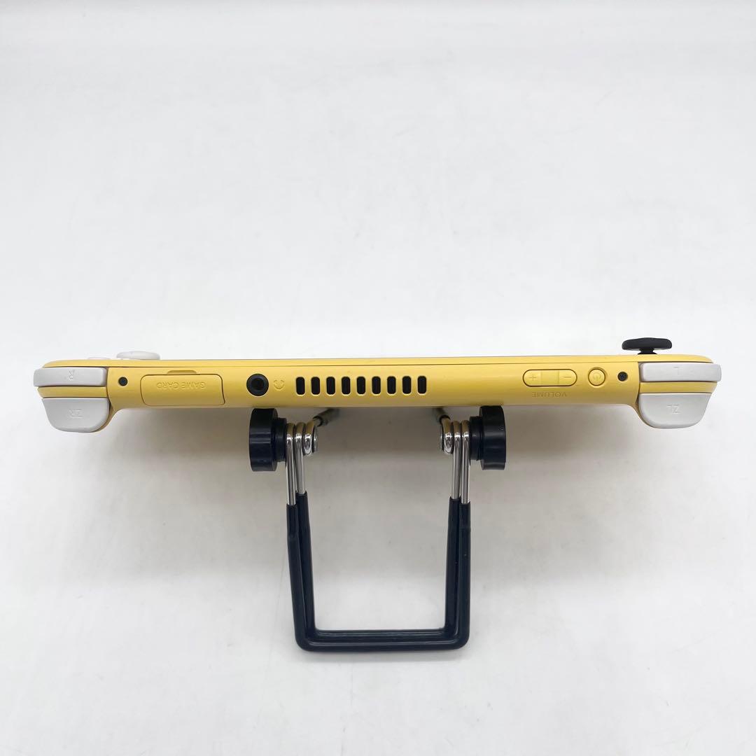 【液晶美品】Switch Lite イエロー 本体 動作良好 スティックカバー付