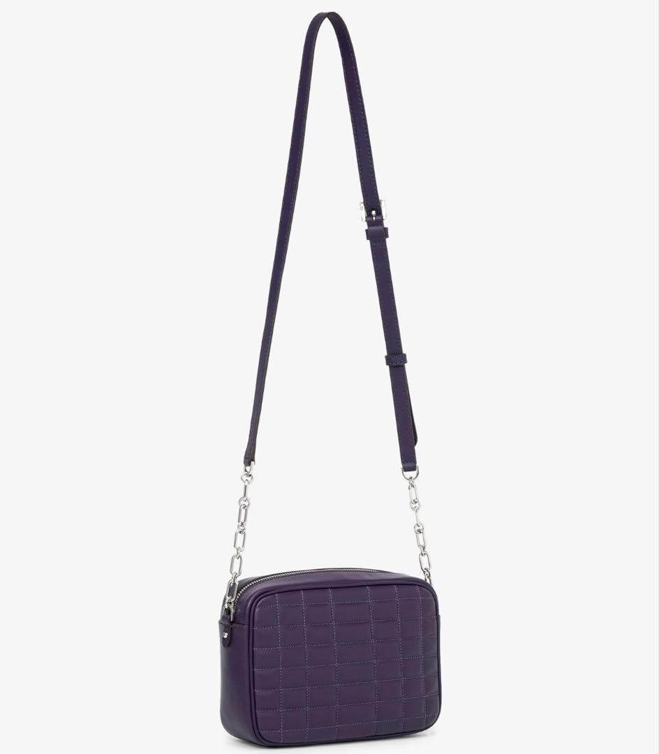 ❤️新品❤️MICHAEL KORS キルテッドレザー ショルダーバッグ パープル