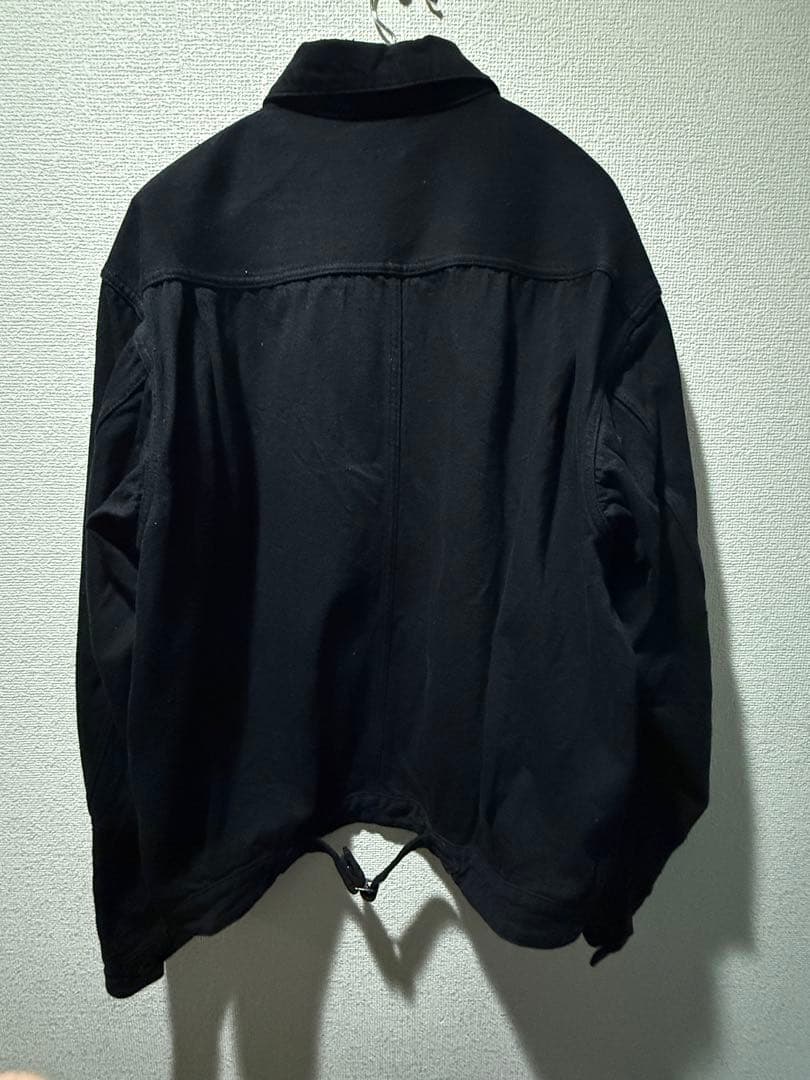 25ss COMOLI デニムジャケット ブラック サイズ4